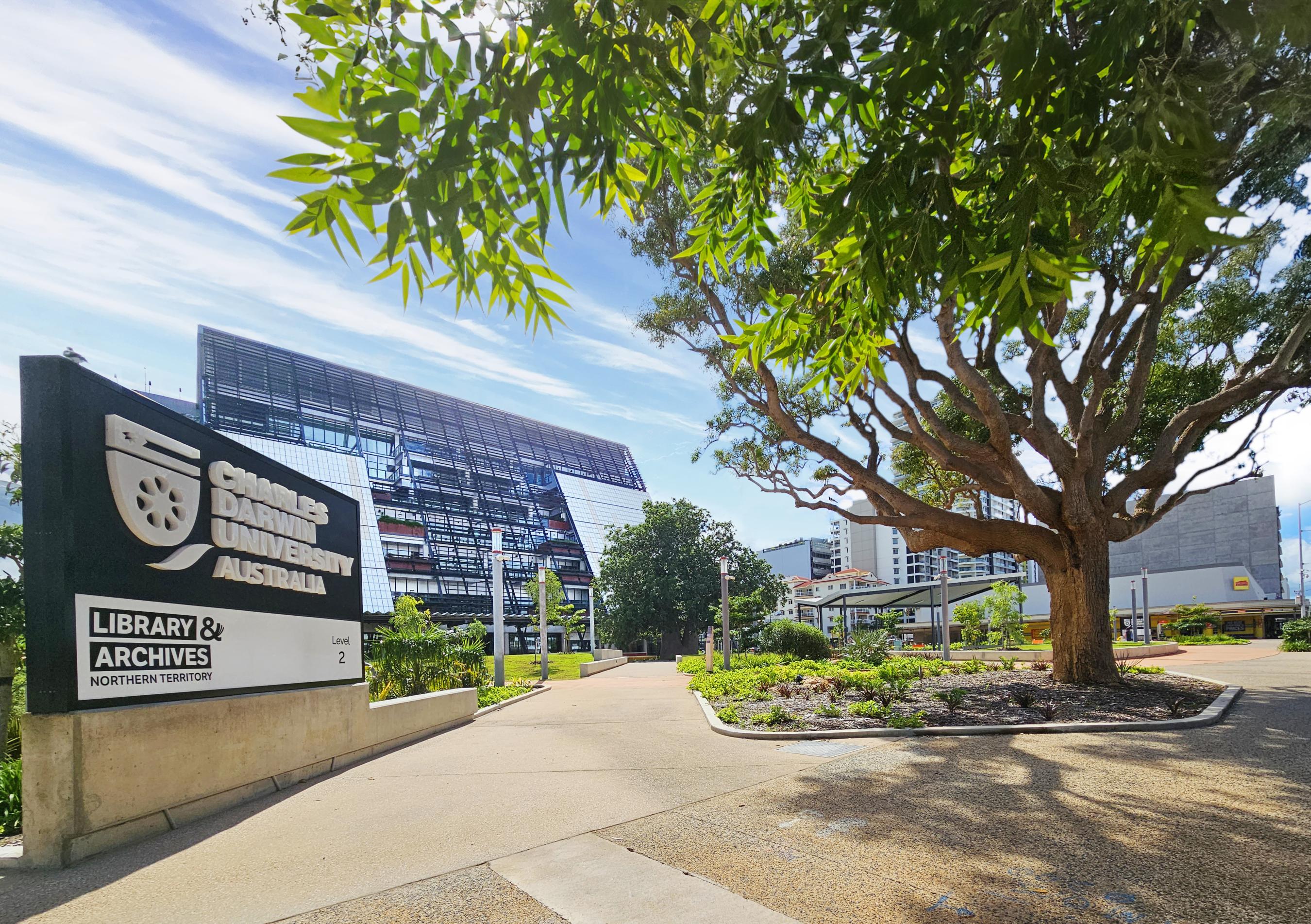 Exterior of Danala, CDU Education and Community Precinct