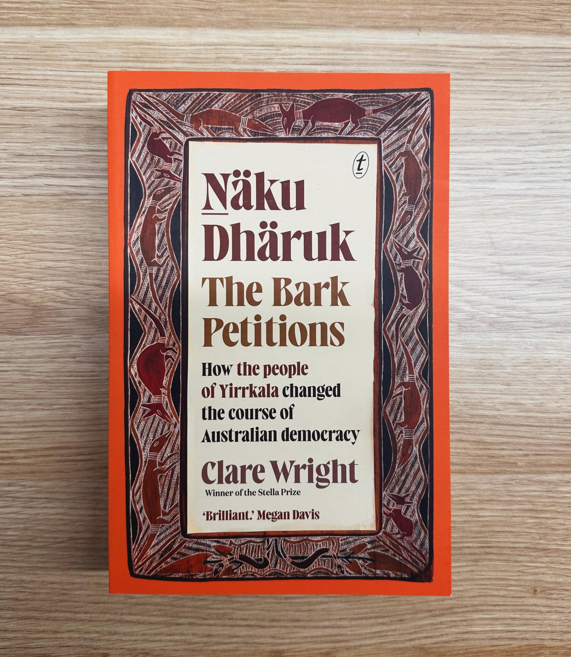 Photograph of Winning Book - Naku Dharuk