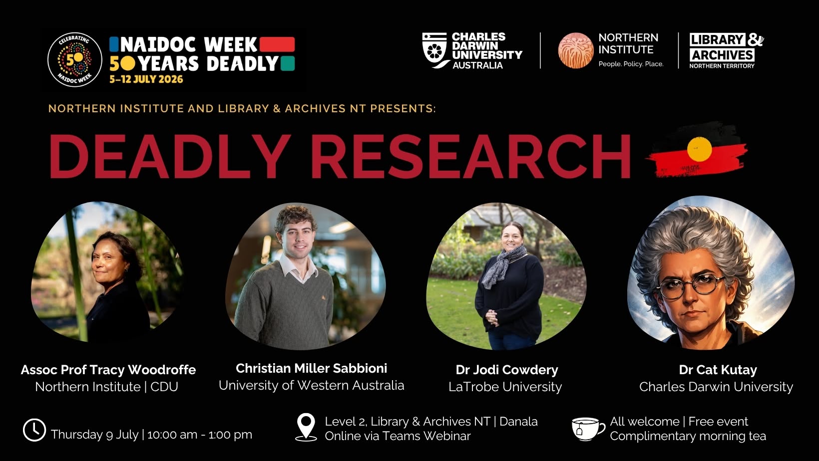 NAIDOC Week Seminar 'Deadly Research'