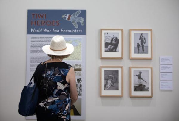 Tiwi Heroes exhibition opening, 2022. Photo: David Hancock